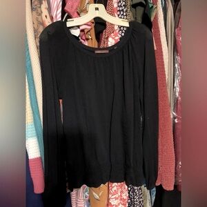 Elegant Black Women's Top